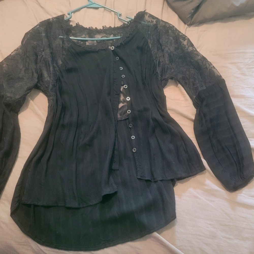 Black Blouse from Shein size large